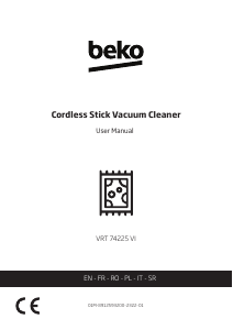 Manual BEKO VRT 74225 VI Vacuum Cleaner