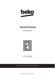 Handleiding BEKO VCC 34118 WD Stofzuiger