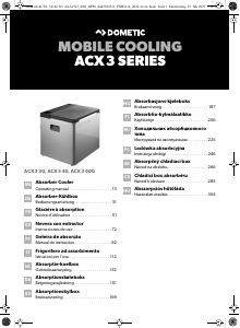 Bruksanvisning Dometic ACX3 30 Kjøleboks