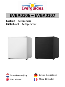Manual Everglades EVBA0106 Refrigerator