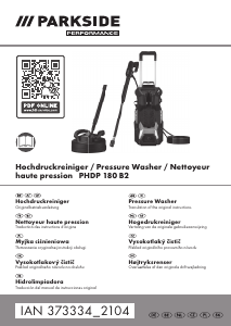 Manual Parkside IAN 373334 Pressure Washer