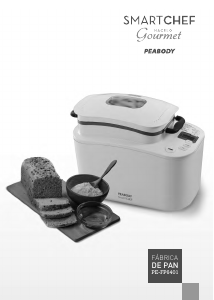 Manual de uso Peabody PE-FP6401 Máquina de hacer pan