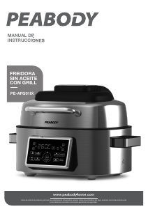 Manual de uso Peabody PE-AFG01IX Freidora