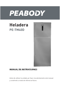 Manual de uso Peabody PE-TM40D Frigorífico combinado