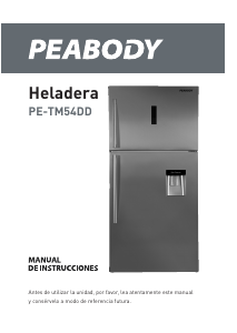 Manual de uso Peabody PE-TM54DD Frigorífico combinado
