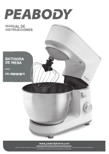 Manual de uso Peabody PE-BM101R Batidora de pie