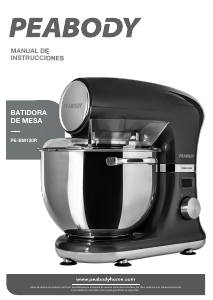 Manual de uso Peabody PE-BM120R Batidora de pie