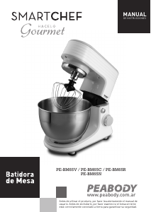 Manual de uso Peabody PE-BM65V Batidora de pie