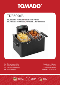 Manual Tomado TDF5001B Deep Fryer