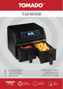 Manual Tomado TAF8001B Deep Fryer