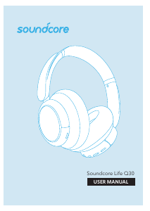 Manuál Soundcore Life Q30 Sluchátka