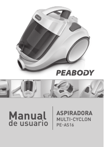 Manual de uso Peabody PE-AS16 Aspirador