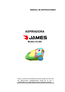 Manual de uso James AJ 950 Aspirador