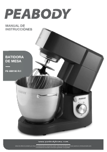 Manual de uso Peabody PE-BM190I Batidora de pie