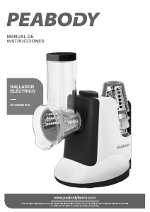 Manual de uso Peabody PE-SM326R Cortador en espiral