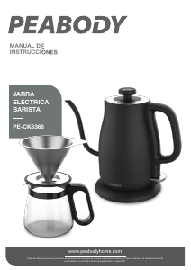 Manual de uso Peabody PE-CK8368 Hervidor
