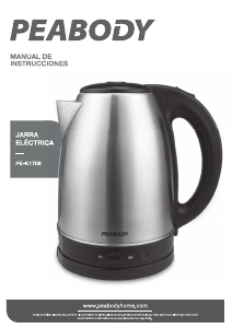 Manual de uso Peabody PE-K1708 Hervidor