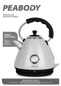 Manual de uso Peabody PE-KV8213I Hervidor