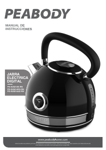 Manual de uso Peabody PE-KV8214N-RN Hervidor