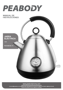 Manual de uso Peabody PE-KV8215R Hervidor