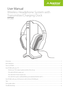 Manual Avantree HT280 Headphone