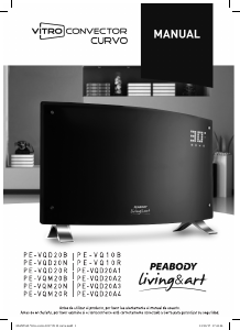 Manual de uso Peabody PE-VQD20A4 Calefactor