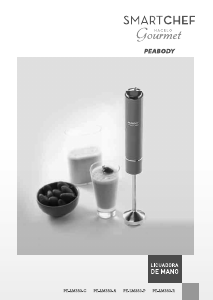 Manual de uso Peabody PE-LM383A Batidora de mano