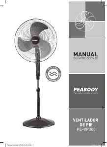 Manual de uso Peabody PE-VP300 Ventilador