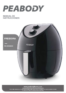 Manual de uso Peabody PE-AF605B Freidora