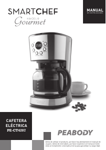 Manual de uso Peabody PE-CT4207 Máquina de café