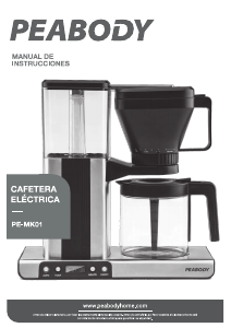 Manual de uso Peabody PE-MK01 Máquina de café