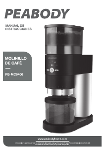 Manual de uso Peabody PE-MC9400 Molinillo de café