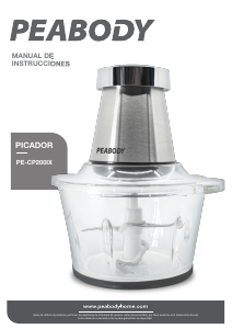 Manual de uso Peabody PE-CP200IX Picador