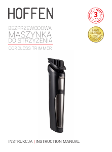 Manual Hoffen HC-2227 Hair Clipper