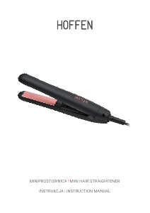 Manual Hoffen JY-Z008A Hair Straightener