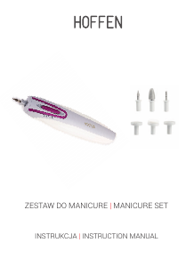 Instrukcja Hoffen MS-0136 Zestawy do manicure i pedicure