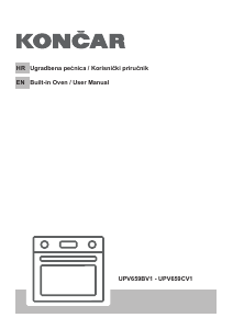 Manual Končar UPV659CV1 Oven