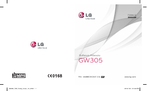 Handleiding LG GW305 Mobiele telefoon