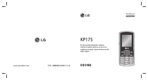 Handleiding LG KP175 Mobiele telefoon