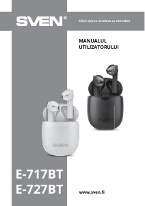 Manual Sven E-727BT Căşti