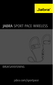 Bruksanvisning Jabra Sport Pace Wireless Hörlurar