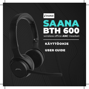 Manual Insmat Saana BTH 600 Headphone