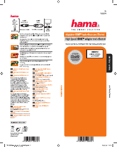 Mode d’emploi Hama 75122236 Adaptateur HDMI