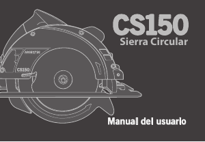 Manual de uso Argentec CS150 Sierra circular