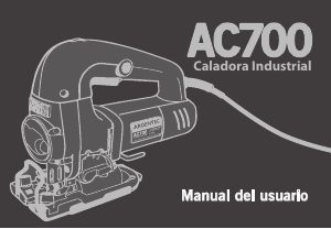 Manual de uso Argentec AC700 Sierra de calar