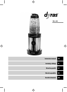 Manuál Dyras SBL-240 Mixér