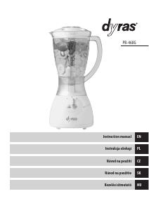 Handleiding Dyras PB-460G Blender