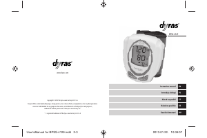 Handleiding Dyras BPSS-4129 Bloeddrukmeter