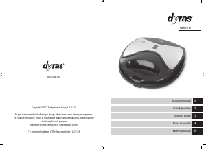 Használati útmutató Dyras SWMX-750 Kontaktgrill