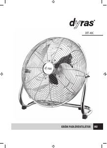 Használati útmutató Dyras DFF-40C Ventilátor